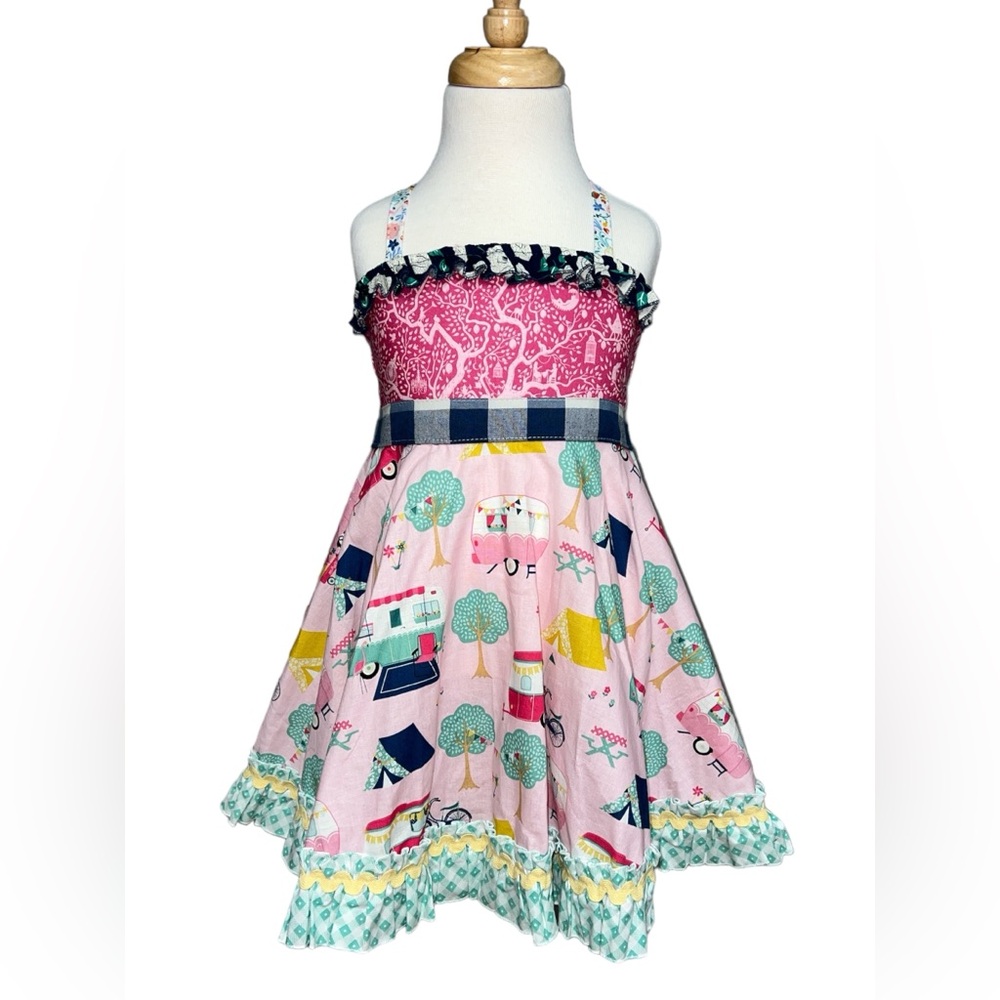 Matilda Jane Platinum I’d Rather be Glamping Ellie Dress